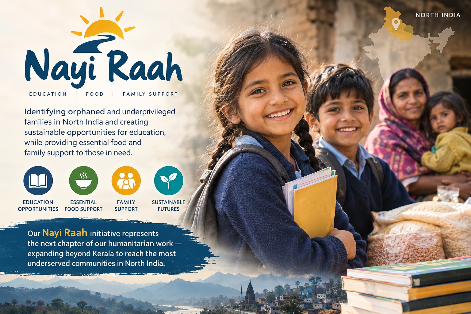Nayi Raah Initiative - Education and Food Security by Muhammadiyah Trust
